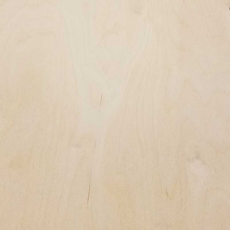 BB/BB Baltic Birch plywood 4x8 sheet with smooth birch face on a neutral background