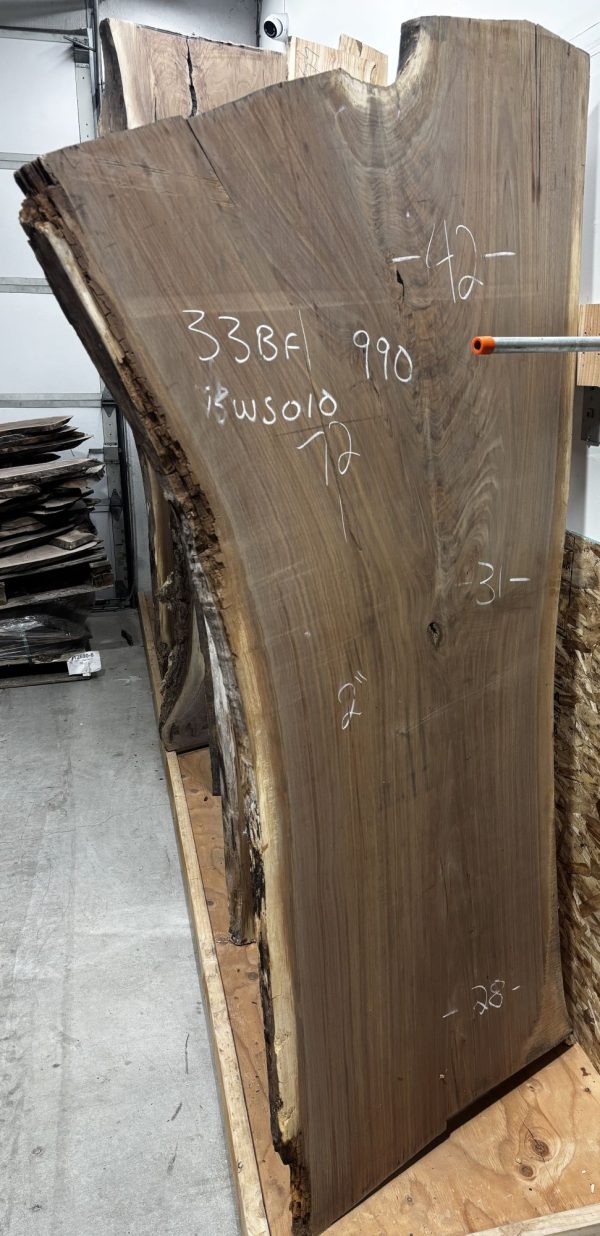 Black Walnut Slab BWS010
