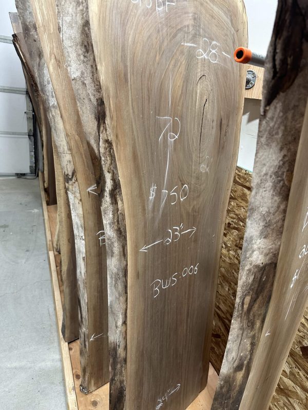 Black Walnut Slabs BWS006