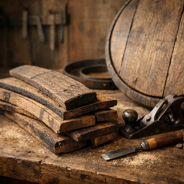 Kentucky in the Grain: Building with Bourbon Barrel Heads & Staves
