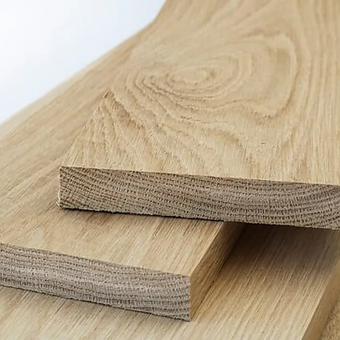 White oak lumber boards with visible grain and clean squared edges